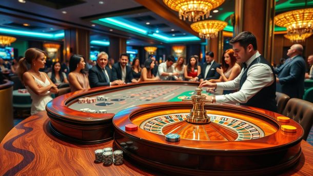 Judi roulette dengan dealer live