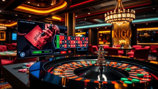 Live casino roulette online