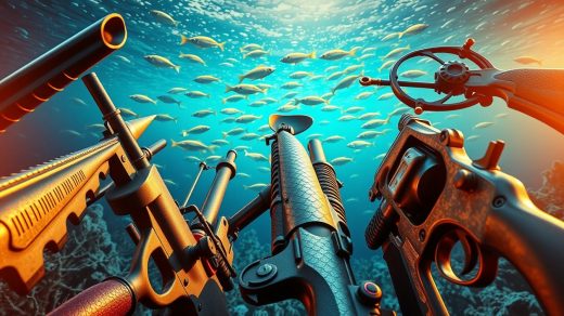 fitur senjata unik dalam game tembak ikan