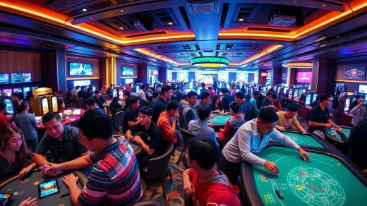 komunitas live games casino Indonesia