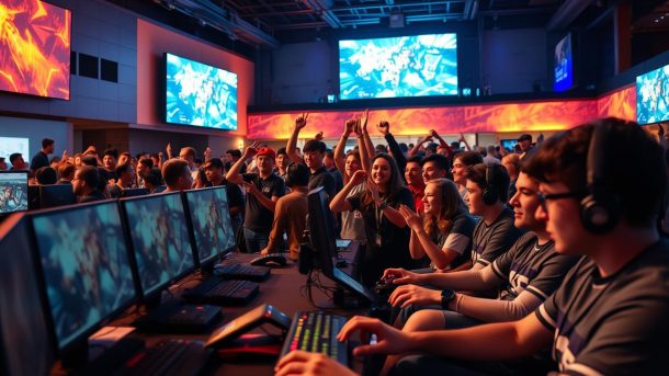 komunitas pemain e-sport aktif