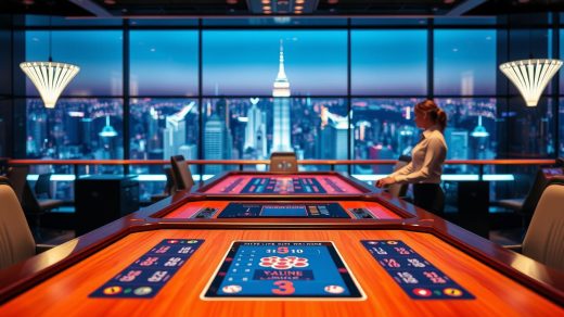 meja permainan interaktif live casino online