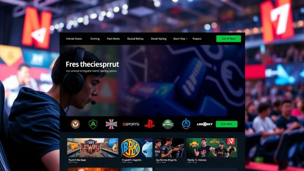 website judi e-sport online